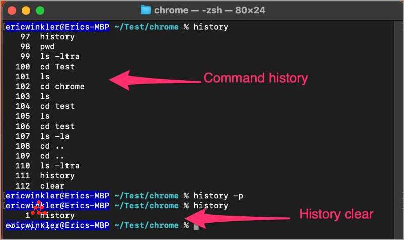 Advanced Terminal Features