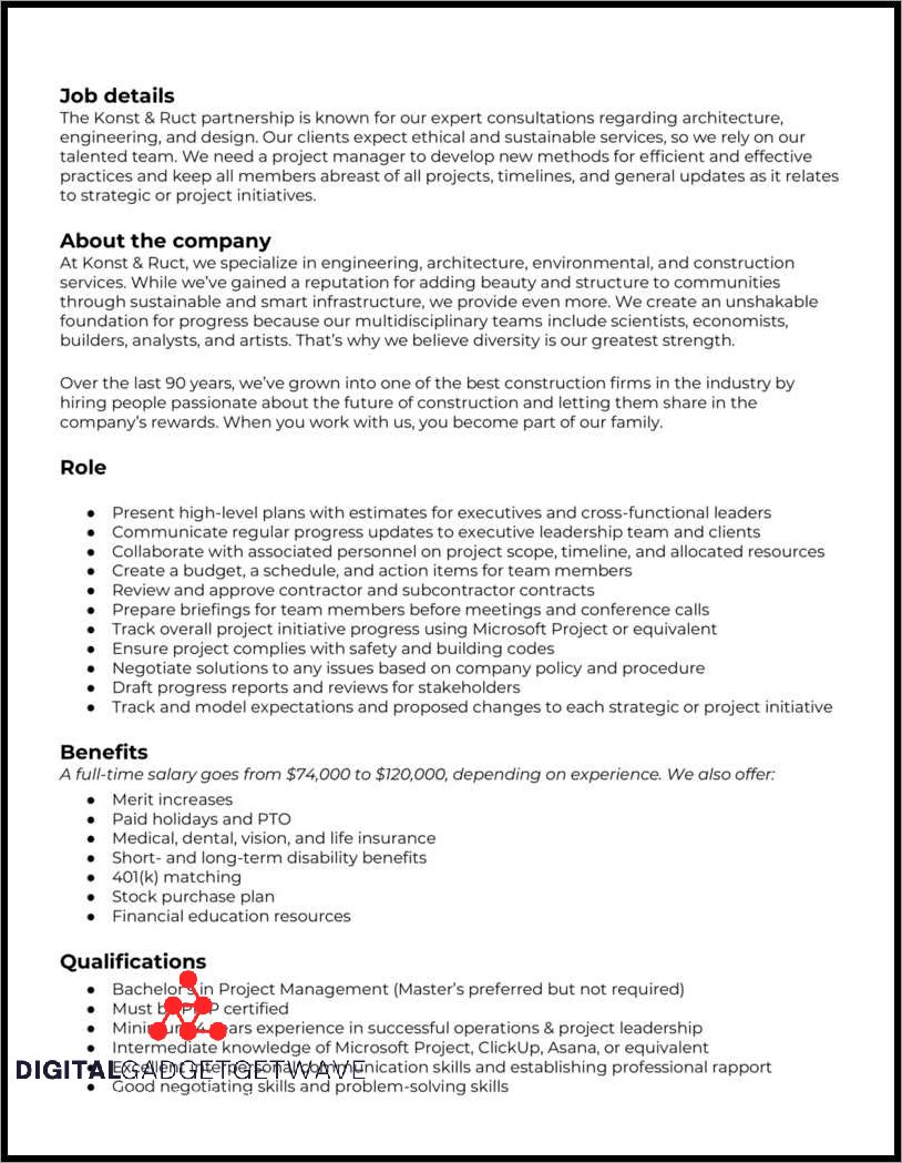 Excellent Communication Skills