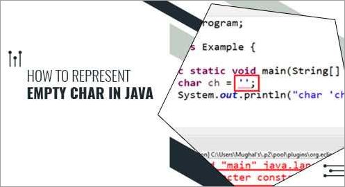Using the Java empty character as a placeholder
