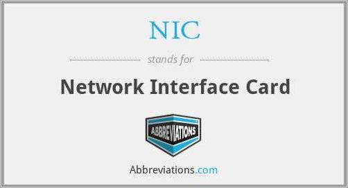 Common Networking Protocols Supported by N.I.C.