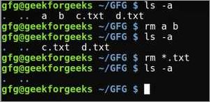 Using the unlink command