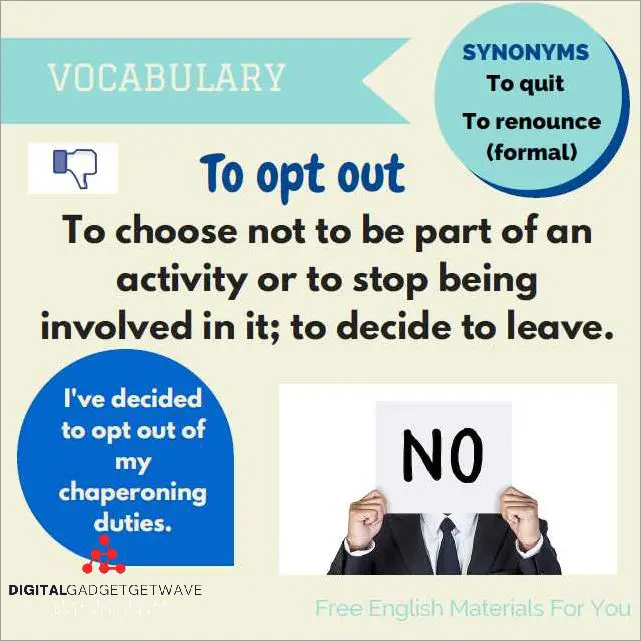 Understanding the Opt Out Meaning: A Simplе Explanation - [Updated June ...