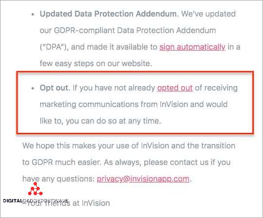 Opting Out: A Personal Choice